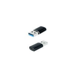 Nanocable USB 2.0 1.8m Negro Alargador USB